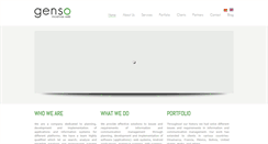 Desktop Screenshot of genso.com.bo